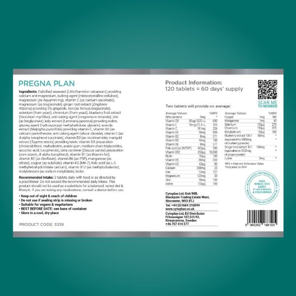 Pregna-Plan Pregnancy Multivitamin