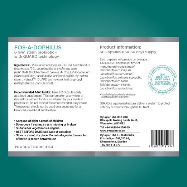 Fos-A-Dophilus Probiotic