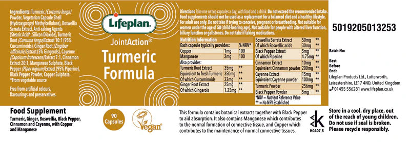 Joint Action® Turmeric Formula