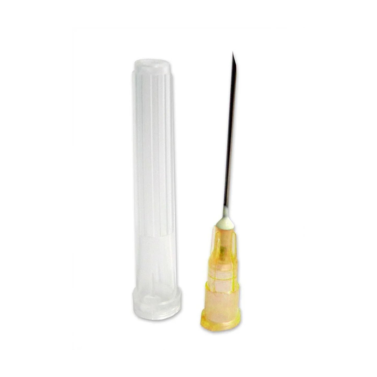 Sterile Terumo hypodermic needle, 20-gauge, 1.5 inches long (0.9 x 40 mm) yellow Luer slip hub