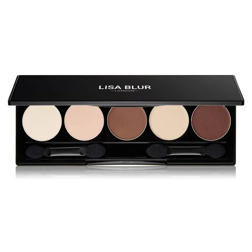 eyeshadow palette for brown eyes Powder Cakes Lisa Blur