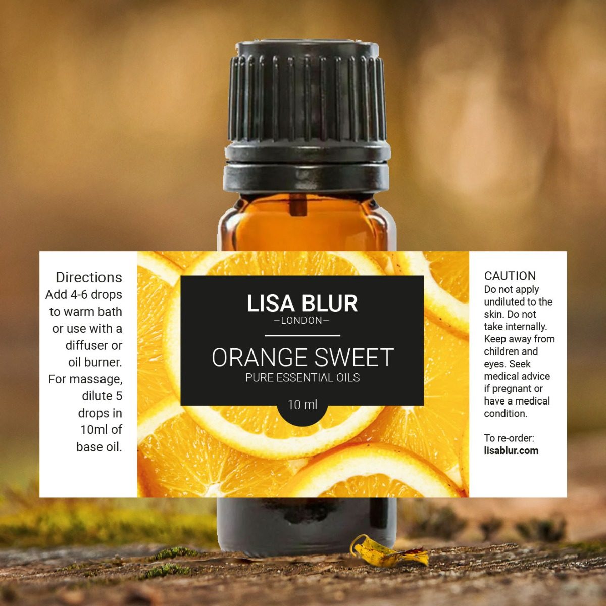 Lisa Blur Orange Sweet Essential Oil 10ml