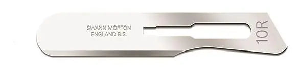 Swann Morton 10r Dermaplaning Sterile Stainless Steel Blades