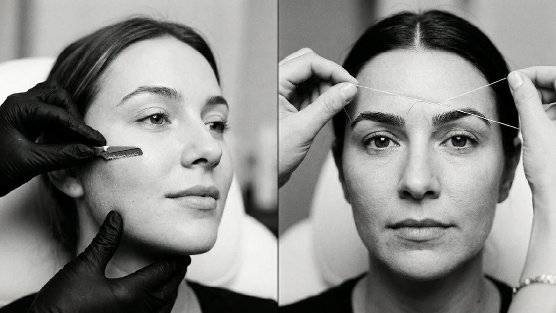 Comparison of dermaplaning and threading for facial hair removal and smoother skin