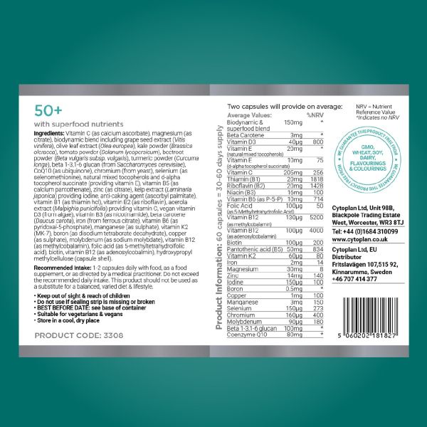 50+ multivitamin 