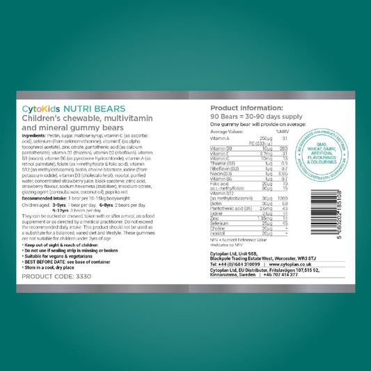 Nutri Bears Multivitamin for kids 