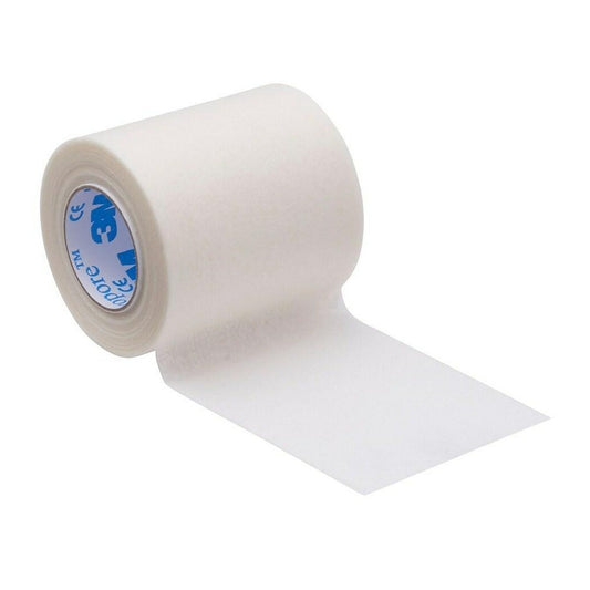 3M Micropore Surgical Tape, 5.0cm x 9.14m, Pack of 6 Rolls 3M