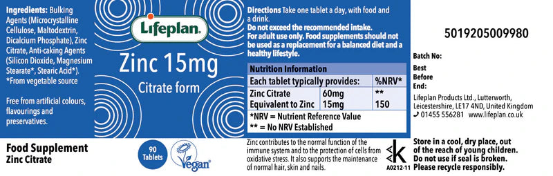 Zinc Citrate 