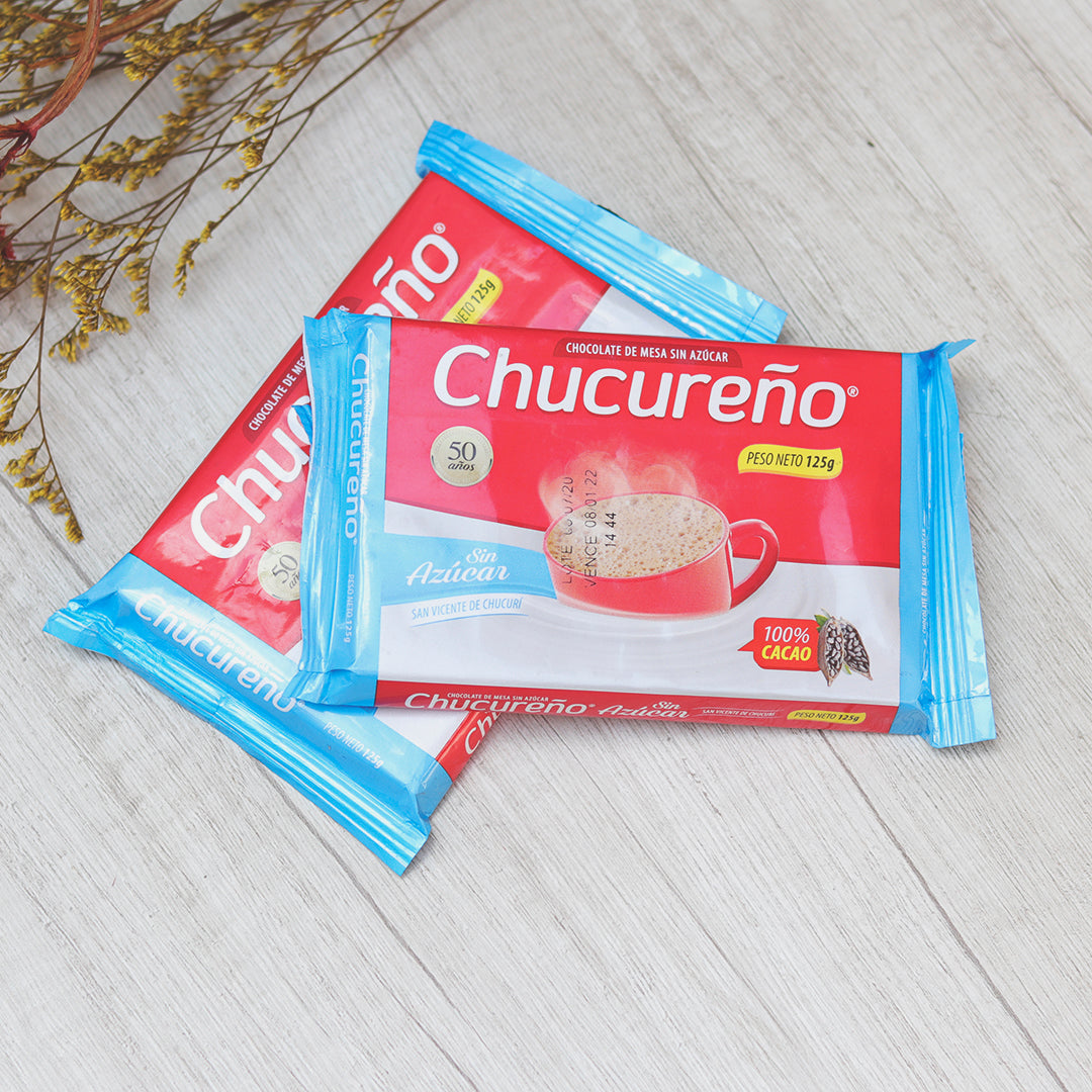 CHOCOLATE CHUCUREÑO SIN AZUCAR 