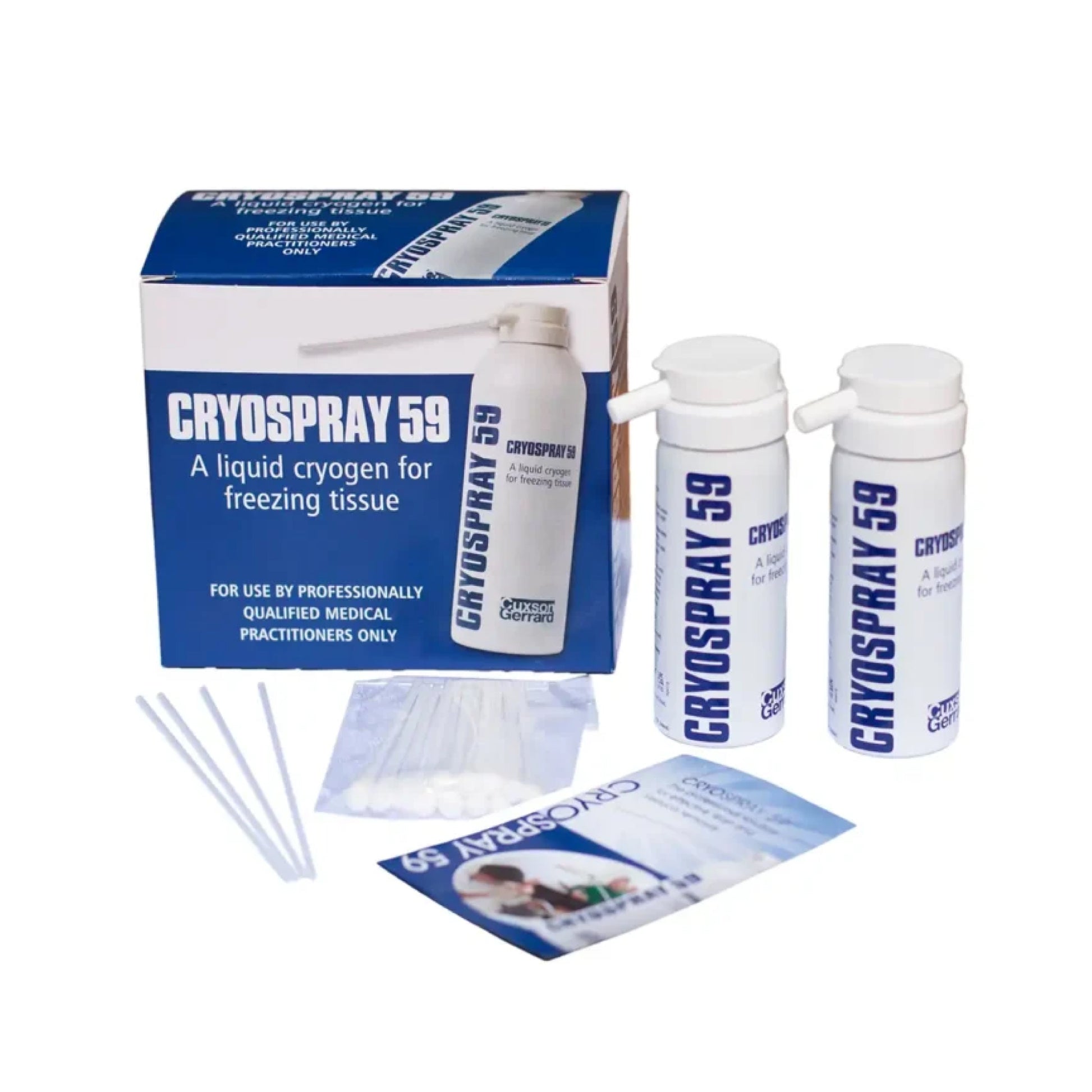 Cryospray 59 – Professional Cryotherapy Freezing Spray (6 × 50ml) 