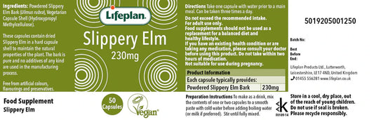 Slippery Elm Bark 