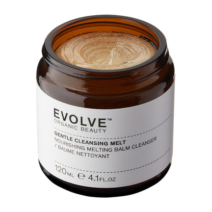 Evolve Organic Beauty Gentle Cleansing Melt jar on a white background