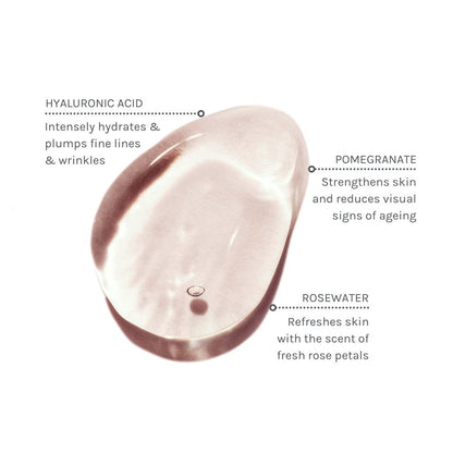HYALURONIC ACID AND ROSEWATER