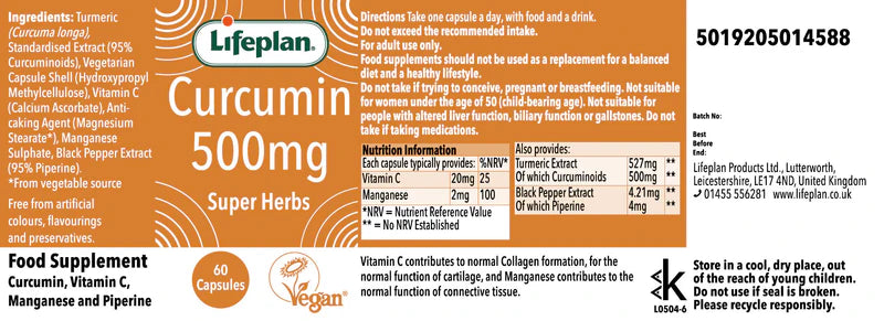 High-Strength Curcumin 