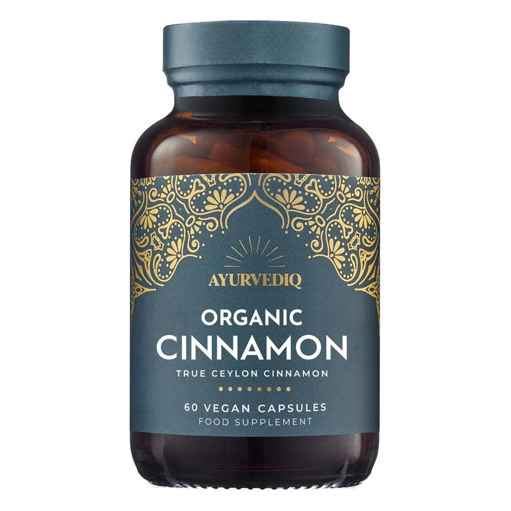 Ayurvediq Organic Ceylon Cinnamon Caps 