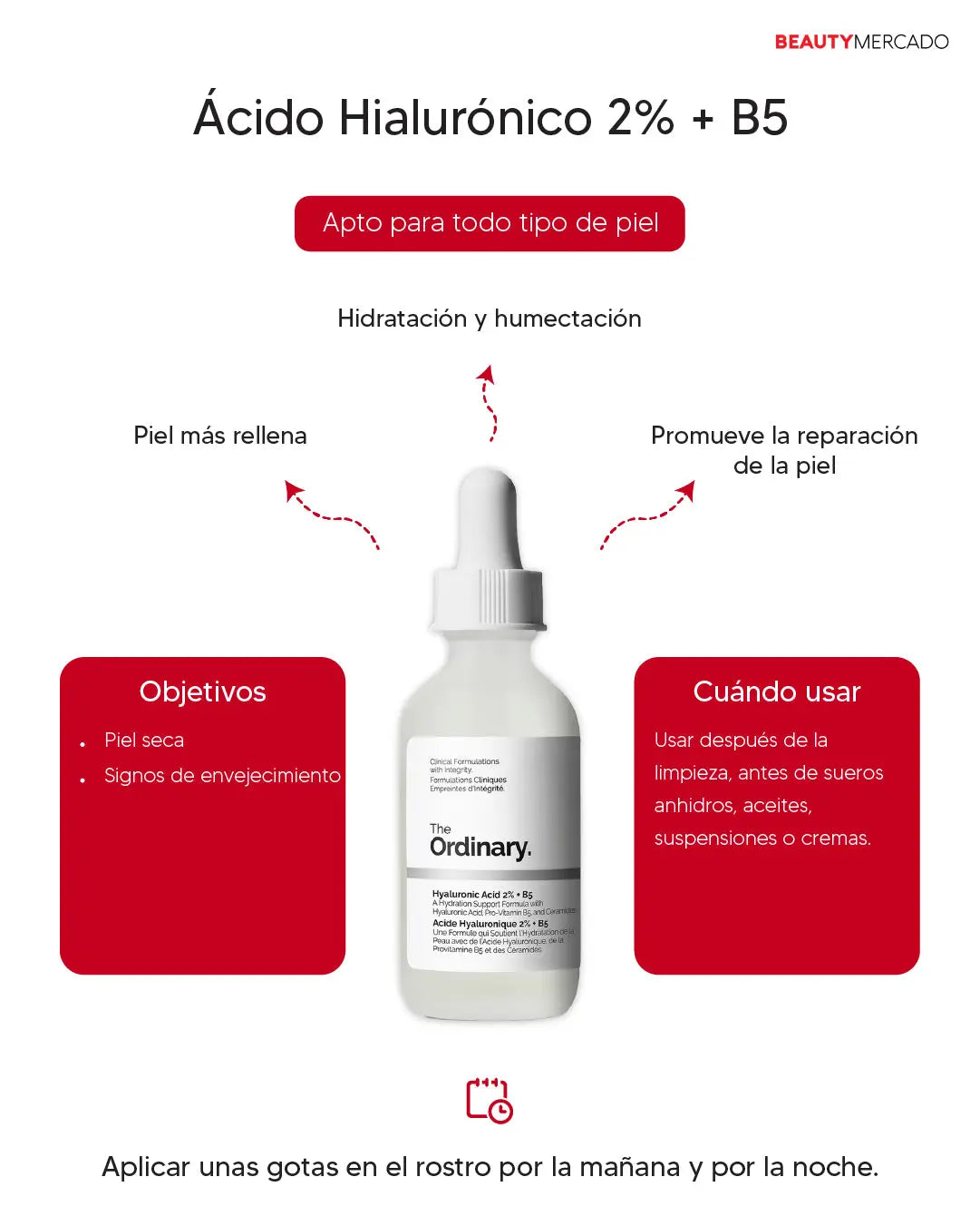 ACIDO HIALURONICO 2% + B5 Ordinary
