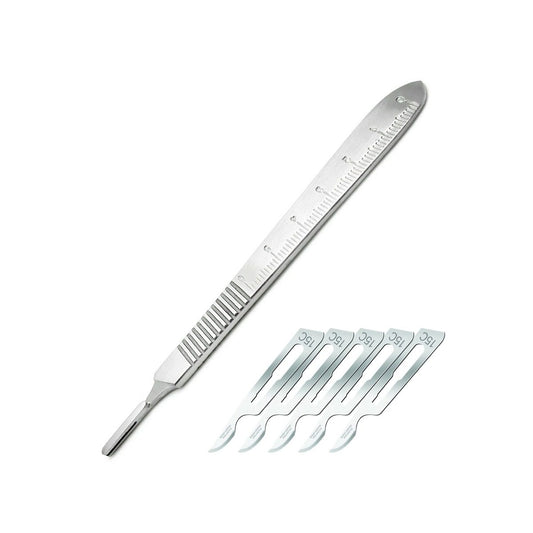 Handle No. 3 & Swann Morton Scalpel No 15C Non-Sterile 